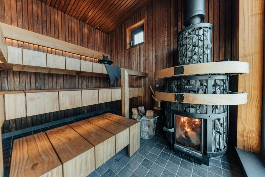 Outdoor sauna