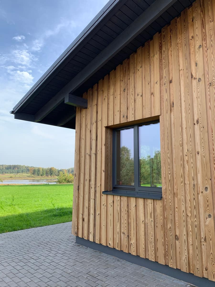 Double-layer thermo facade