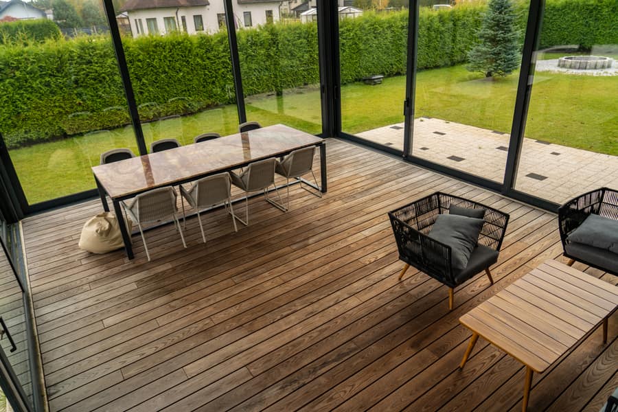 Private terrace